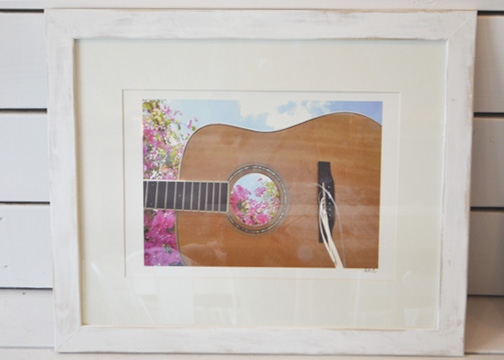 A new image of "through a broken guitar". Shot in Rincon, Puerto Rico