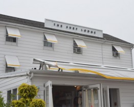 she hit pause studios does the hotel decor for The surf lodge in the hamptons